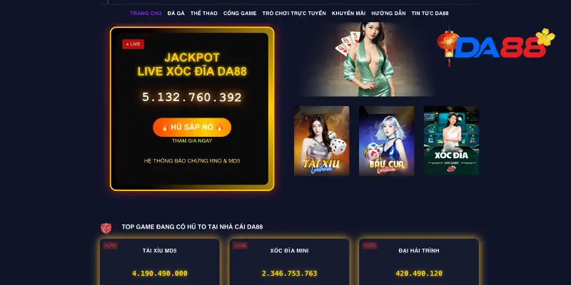 DA88 - Sân chơi cá cược xanh chín đáng mong chờ 2026