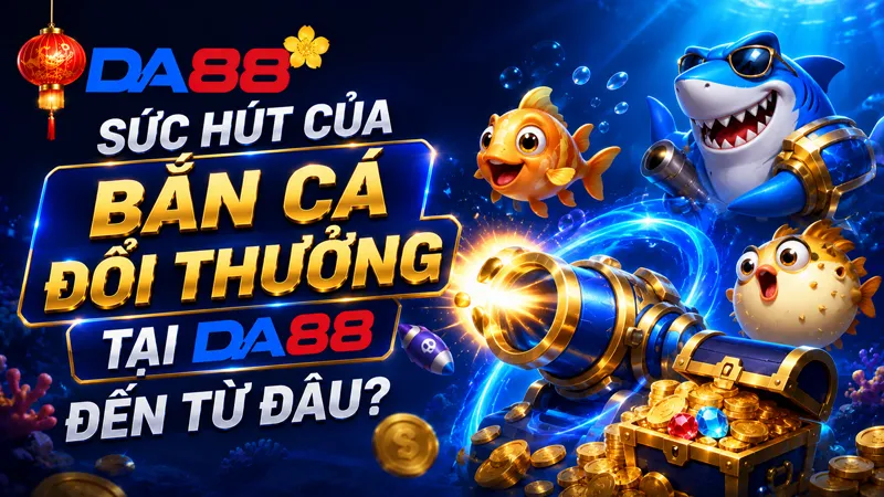 Sức hút của bắn cá đổi thưởng tại DA88 đến từ đâu?