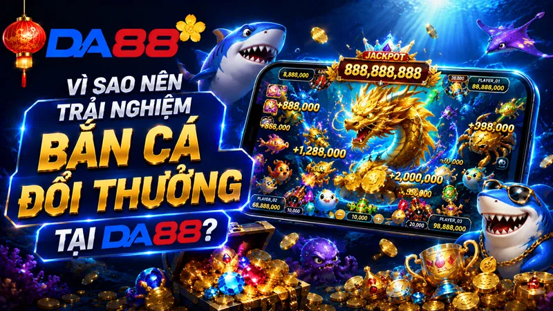 Vì sao nên trải nghiệm bắn cá đổi thưởng tại DA88?